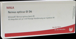 NERVUS OPTICUS GL D 6 Ampullen 10X1 ml