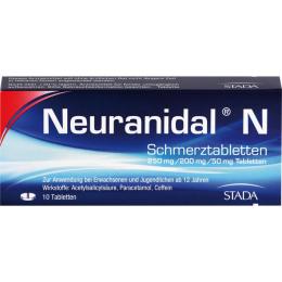NEURANIDAL N Tabletten 10 St.