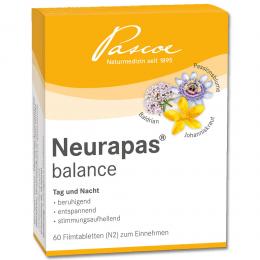 Ein aktuelles Angebot für Neurapas Balance Filmtabletten bei depressiver Verstimmung 60 St Filmtabletten Beruhigungsmittel - jetzt kaufen, Marke PASCOE Pharmazeutische Präparate GmbH.