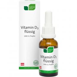 NICAPUR Vitamin D3 flüssig 25 ml Tropfen