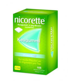 NICORETTE Kaugummi 4 mg whitemint 105 St