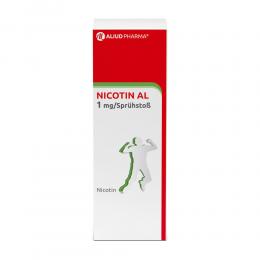 Ein aktuelles Angebot für NICOTIN AL 1 mg/Sprühstoss Spray z.Anw.i.d.Mundhö. 1 St Spray Raucherentwöhnung - jetzt kaufen, Marke ALIUD Pharma GmbH.