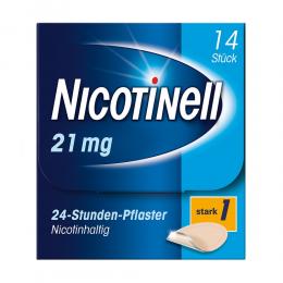 NICOTINELL 21 mg / 24-Stunden- Pflaster 14 St Pflaster transdermal