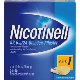 NICOTINELL 21 mg/24-Stunden-Pflaster 52,5mg 7 St.