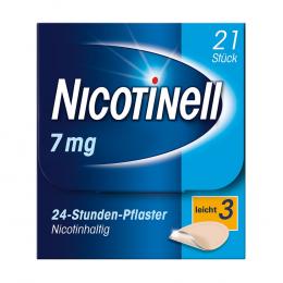 NICOTINELL 7 mg/24-Stunden-Pflaster 21 St Pflaster transdermal