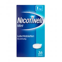 Nicotinell Lutschtabletten 1 mg Mint 36 St Lutschtabletten