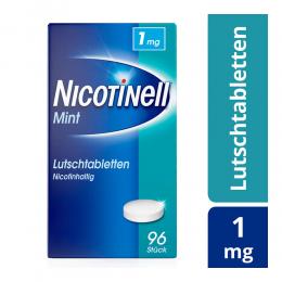 Nicotinell Lutschtabletten 1 mg Mint 96 St Lutschtabletten