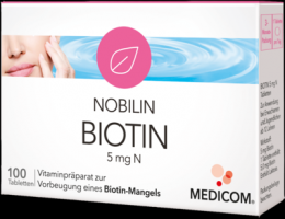 NOBILIN Biotin 5 mg N Tabletten 100 St