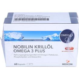 NOBILIN Krillöl Omega-3 Plus Kapseln 120 St.
