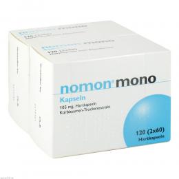 Ein aktuelles Angebot für NOMON MONO 120 St Kapseln Prostatabeschwerden - jetzt kaufen, Marke MaxMedic Pharma GmbH.