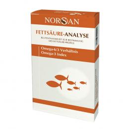 Ein aktuelles Angebot für NORSAN Fettsäure-Analyse Selbsttest 1 St Test Cholesterinsenkung - jetzt kaufen, Marke NORSAN GmbH.
