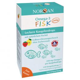 NORSAN Omega-3 FISK Jelly f.Kinder Drag.Vorratspa. 120 St Dragees