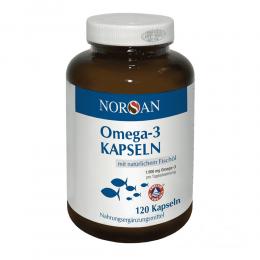 Ein aktuelles Angebot für NORSAN Omega-3 Kapseln 120 St Kapseln Cholesterinsenkung - jetzt kaufen, Marke NORSAN GmbH.