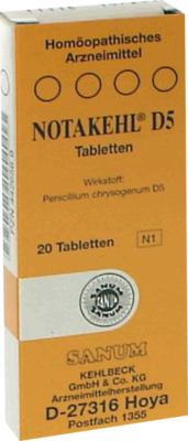 NOTAKEHL D 5 Tabletten 20 St
