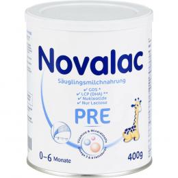 NOVALAC Pre Säuglings-Milchnahrung 0-6 M. 400 g Pulver