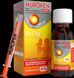NUROFEN Junior Fieber-u.Schmerzsaft Erdbe.40 mg/ml 150 ml