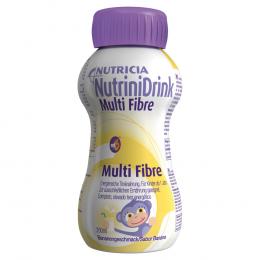 NUTRINIDRINK MultiFibre Bananengeschmack 32 X 200 ml Flüssigkeit