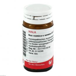 Ein aktuelles Angebot für NUX VOMICA E semine D 12 Globuli 20 g Globuli Naturheilkunde & Homöopathie - jetzt kaufen, Marke WALA Heilmittel GmbH.