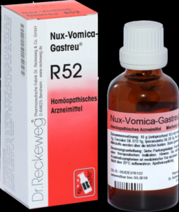 NUX VOMICA-GASTREU R52 Mischung 22 ml