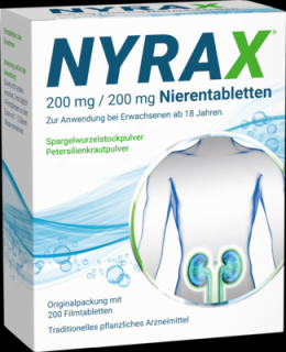 NYRAX 200 mg/200 mg Nierentabletten 200 St