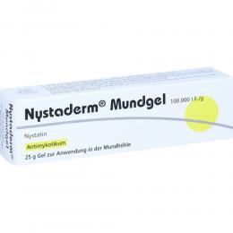Ein aktuelles Angebot für NYSTADERM MUNDGEL 25 g Gel Entzündung im Mund & Rachen - jetzt kaufen, Marke Dermapharm AG Arzneimittel.