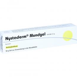 Ein aktuelles Angebot für NYSTADERM MUNDGEL 50 g Gel Entzündung im Mund & Rachen - jetzt kaufen, Marke Dermapharm AG Arzneimittel.