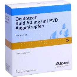 Oculotect fluid PVD Augentropfen 3 X 10 ml Augentropfen