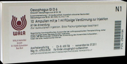 OESOPHAGUS GL D 6 Ampullen 10X1 ml