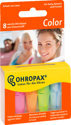 OHROPAX color Schaumstoff-Stpsel 8 St