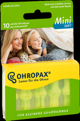 OHROPAX mini soft Schaumstoff-Stpsel 10 St