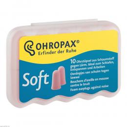 OHROPAX Soft Schaumstoff-Stöpsel 10 St ohne