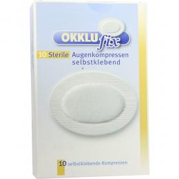 Ein aktuelles Angebot für Okklufix steril Augenkompresse selbstklebend 10 St Kompressen Verbandsmaterial - jetzt kaufen, Marke Berenbrinker Service GmbH.