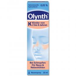 Olynth 0.05% N Dosierspray ohne Konservierungsstoffe 10 ml Dosierspray