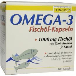 OMEGA-3 Fischöl Kapseln 100 St Kapseln