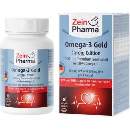 OMEGA-3 GOLD Herz DHA 300mg/EPA 400mg Softgel-Kap. 30 St.