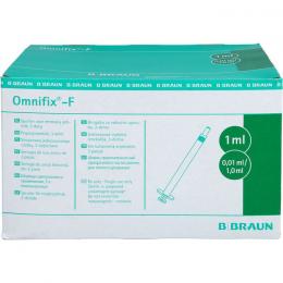 OMNIFIX F Solo Spr.1 ml Luer-Lock Feindosierung 100 St.