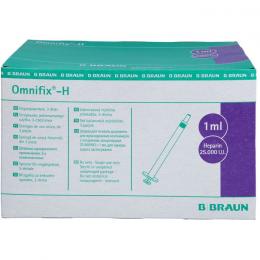 OMNIFIX Heparinspr.1 ml 25.000 I.E. latexfrei 100 ml