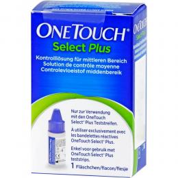 ONE TOUCH Select Plus Kontrolllösung mittel 3.75 ml Lösung
