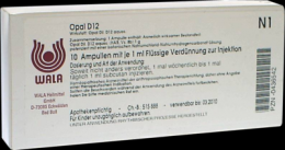 OPAL D 12 Ampullen 10X1 ml