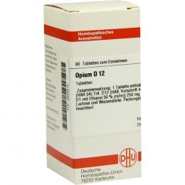 Ein aktuelles Angebot für OPIUM D 12 Tabletten 80 St Tabletten Naturheilkunde & Homöopathie - jetzt kaufen, Marke DHU-Arzneimittel GmbH & Co. KG.