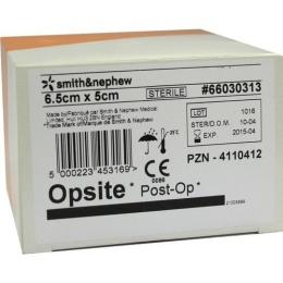 OPSITE Post-OP 5x6,5 cm Verband 30 St.