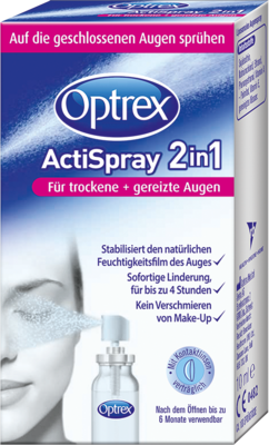 OPTREX ActiSpray 2in1 f.trockene+gereizte Augen 10 ml