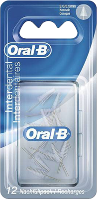 ORAL B Interdentalbrsten NF konisch fein 3-6,5 mm 12 St
