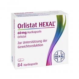 ORLISTAT HEXAL 60 mg Hartkapseln 84 St Hartkapseln