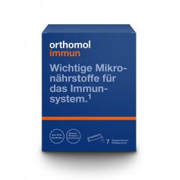 ORTHOMOL Immun Direktgranulat Himbeer/Menthol 7 St Granulat