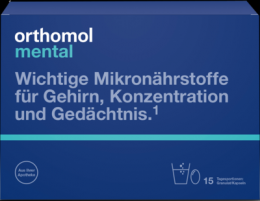 ORTHOMOL mental Granulat/Kapseln 15 Tage Kombip. 72 g