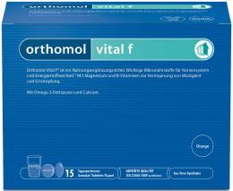 Orthomol Vital F Granulat/Kapseln 15Beutel 1 St Kombipackung