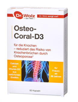 OSTEO CORAL D3 Dr.Wolz Kapseln 38 g