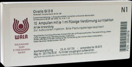 OVARIA GL D 8 Ampullen 10X1 ml