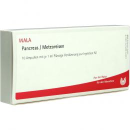 PANCREAS/METEOREISEN Ampullen 10 X 1 ml Ampullen